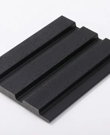 Listones de madera -  Negro